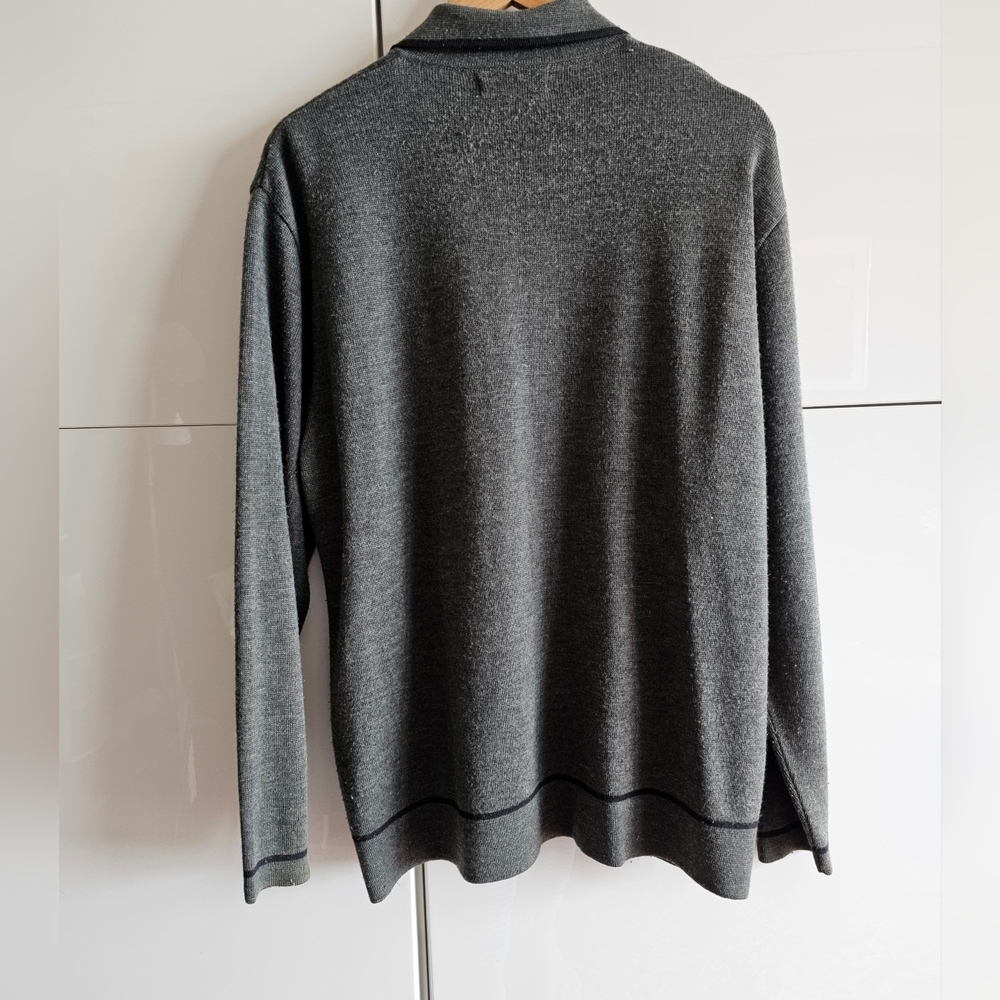 Vintage 90s YSL Yves Saint Laurent Wool Knitted Cardigan - Picture 8 of 10